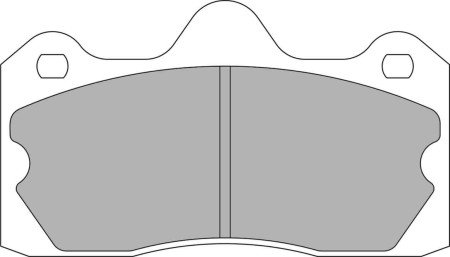 Ferodo FRP3115W DS1-11 Brake Pads