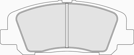Ferodo FRP3121H DS2500 Brake Pads
