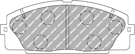 Ferodo FRP3127H DS2500 Brake Pads