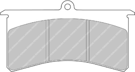 Ferodo FRP501R DS3000 Brake Pads