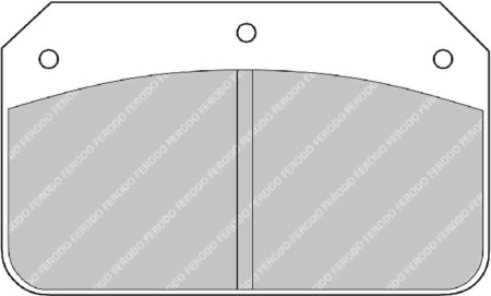 Ferodo FRP502W DS1-11 Brake Pads