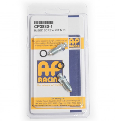 AP Racing M10 Bleed Screw Kit For Radi-CAL Calipers