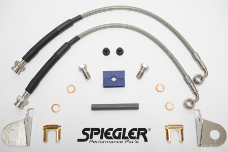 Spiegler Stainless Brake lines - Front Mustang (S550) w/Brembo