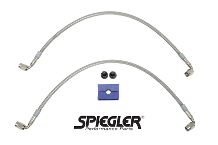 Spiegler Stainless Brake Lines - Rear Porsche 981 718 GT4 & GT4 RS Clubsport
