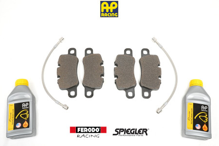 Essex Brake Pad, Line, Fluid Bundle - Rear Porsche 991 GT3 Iron