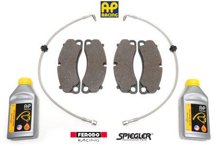 Essex Brake Pad, Line, Fluid Bundle - Front Porsche 992 GT3 Iron