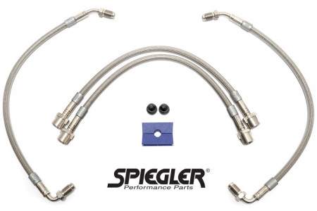 Spiegler Stainless Brake Lines - Porsche Front 4 Line Kit