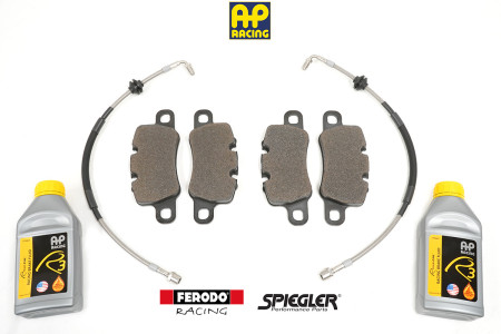 Essex Brake Pad, Line, Fluid Bundle - Rear Porsche 992 GT3 Iron