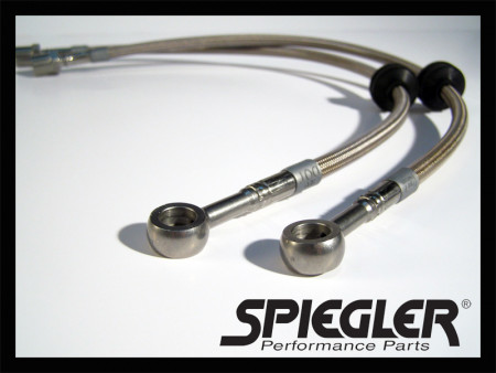 Spiegler Stainless Brake Lines Front 2005-2014 Ford Mustang (exc. 2013-2014 GT500)