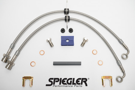 Spiegler Stainless Rear Brake Lines - 2012+ Scion FRS/Subaru BRZ/Toyota GT86 & GR86